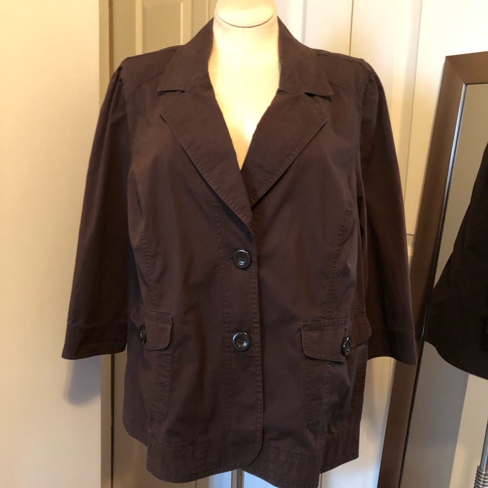 Lane Bryant casual fall jacket
